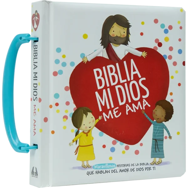 BIBLIA MI DIOS ME AMA CON AGARRADERA