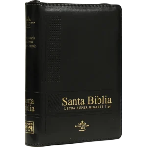 SANTA BIBLIA NEGRA LETRA SÚPER GIGANTE 11PT.