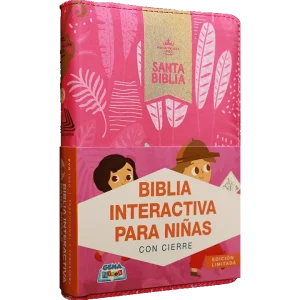 BIBLIA INTERACTIVA PARA NIÑO-ROSA